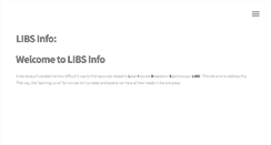 Desktop Screenshot of libs-info.com